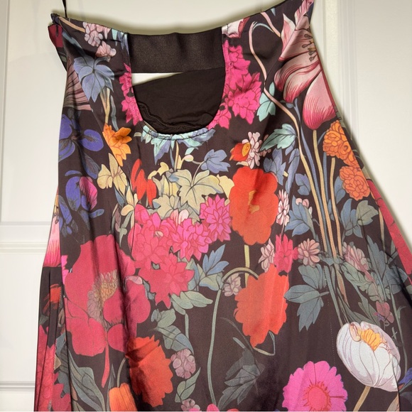 Free People Botanical Maxi Floral Brown Multi Dress - Picture 14 of 16